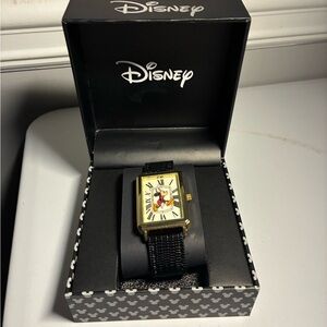 Vintage gold face Micky Mouse Watch